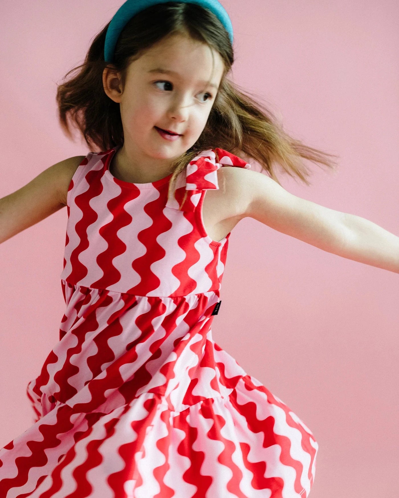 Rock Your Baby - Wavy Sunny Dress Sleeveless Dress Rock Your Baby 