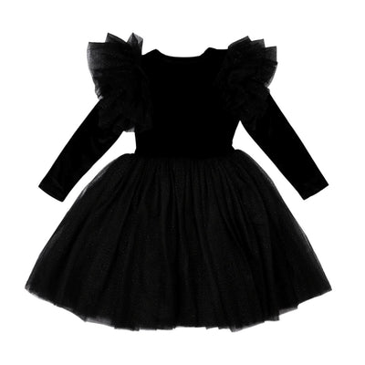 Rock Your Baby - Wednesday Velvet Sparkle Party Dress Tutu Dress Rock Your Baby 