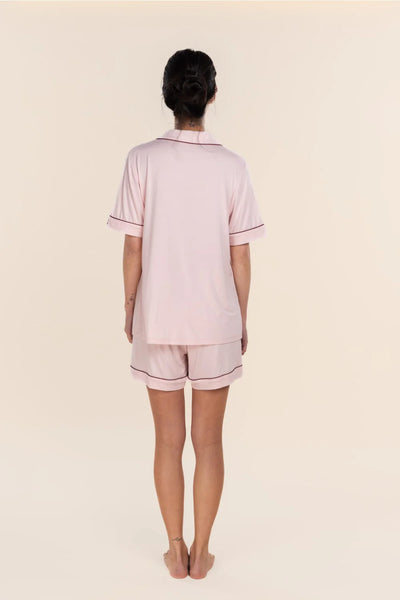 Gingerlilly - Sadie Bamboo Short Women's PJ Set | Pink