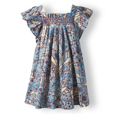Sage x Clare - Lucia Kids Smock Dress Short Sleeve Dress Sage x Clare 