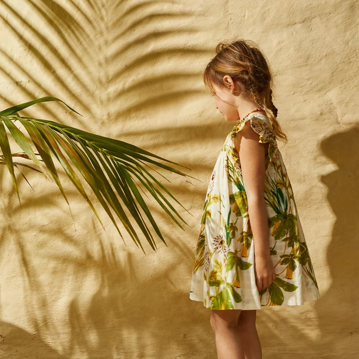 Sage x Clare - Malorie Kids Smock Dress Short Sleeve Dress Sage x Clare 