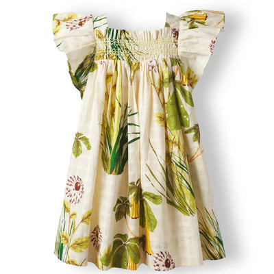 Sage x Clare - Malorie Kids Smock Dress Short Sleeve Dress Sage x Clare 