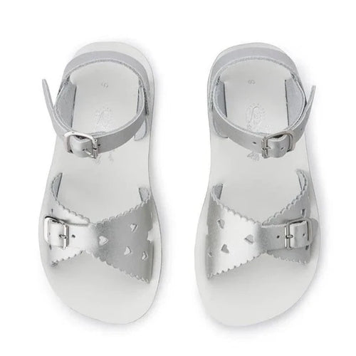 Salt Water Sandals - Sun-San Sweetheart Silver