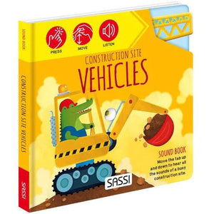 Sassi Sound Book - Construction Site Vehicles