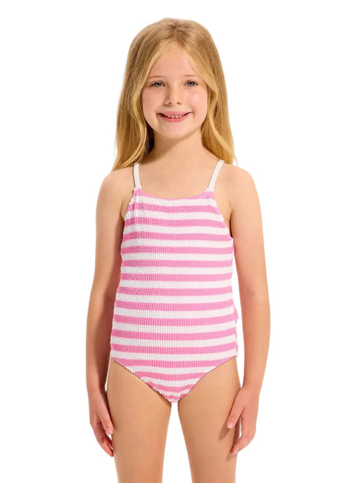 Seafolly Australia - Texture One Piece Swimsuit | Candy Pink