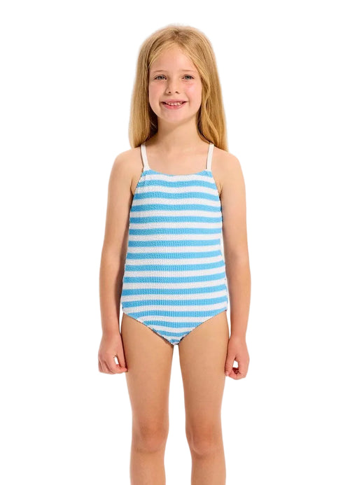 Seafolly Australia - Textured One Piece Swimsuit | Powder Blue