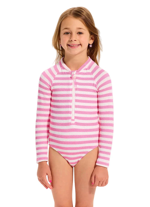 Seafolly Australia - Textured Paddlesuit | Candy Pink