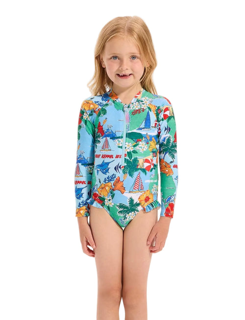 Seafolly Kids - Viva Vacation Paddlesuit