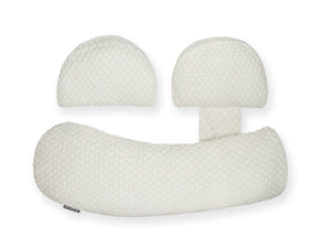Sleepybelly Pregnancy Pillow - Linen (Soft Grey)