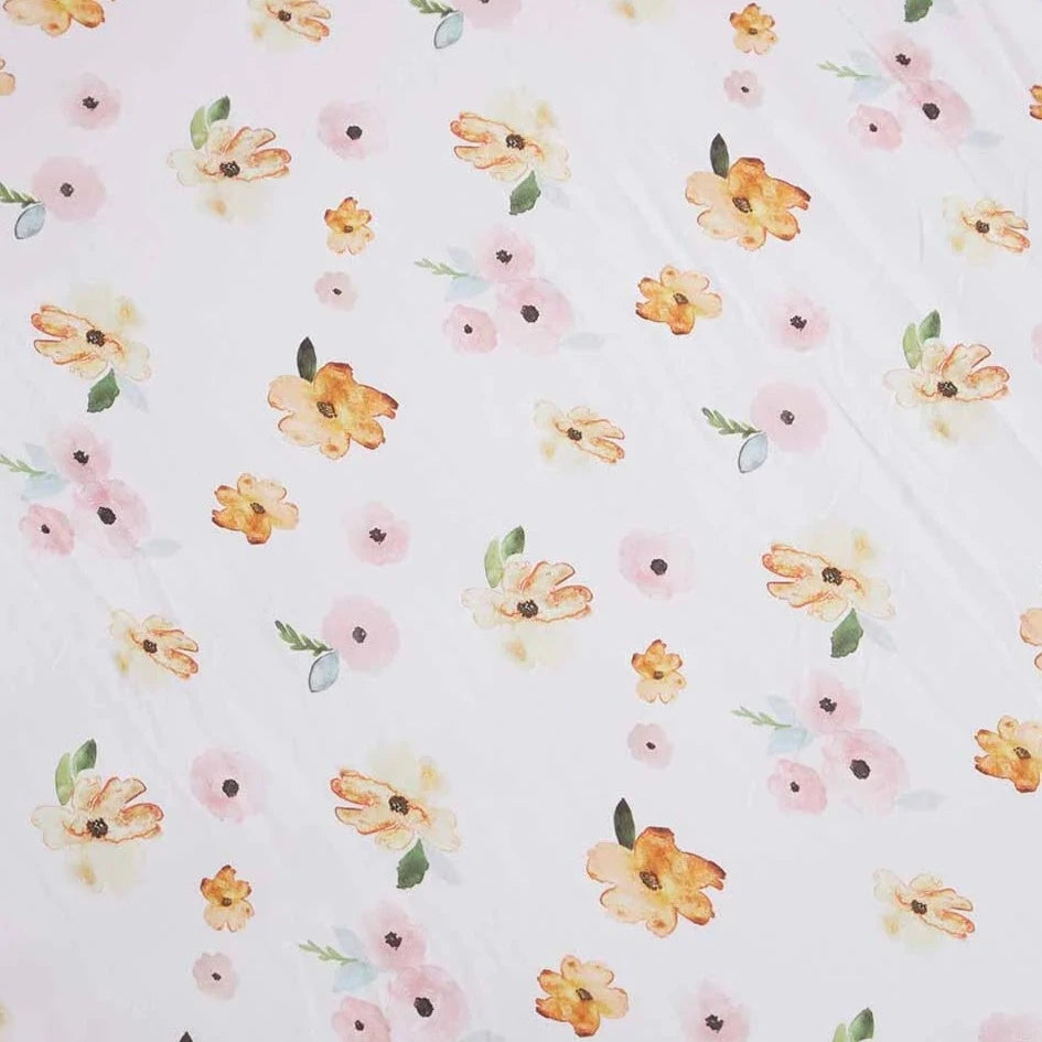 Snuggle Hunny Fitted Bassinet Sheet - Poppy Bassinet Sheet Snuggle Hunny 