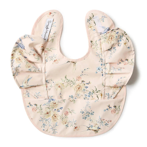 Snuggle Hunny - Frill Snuggle Bib | Sweet Swallows