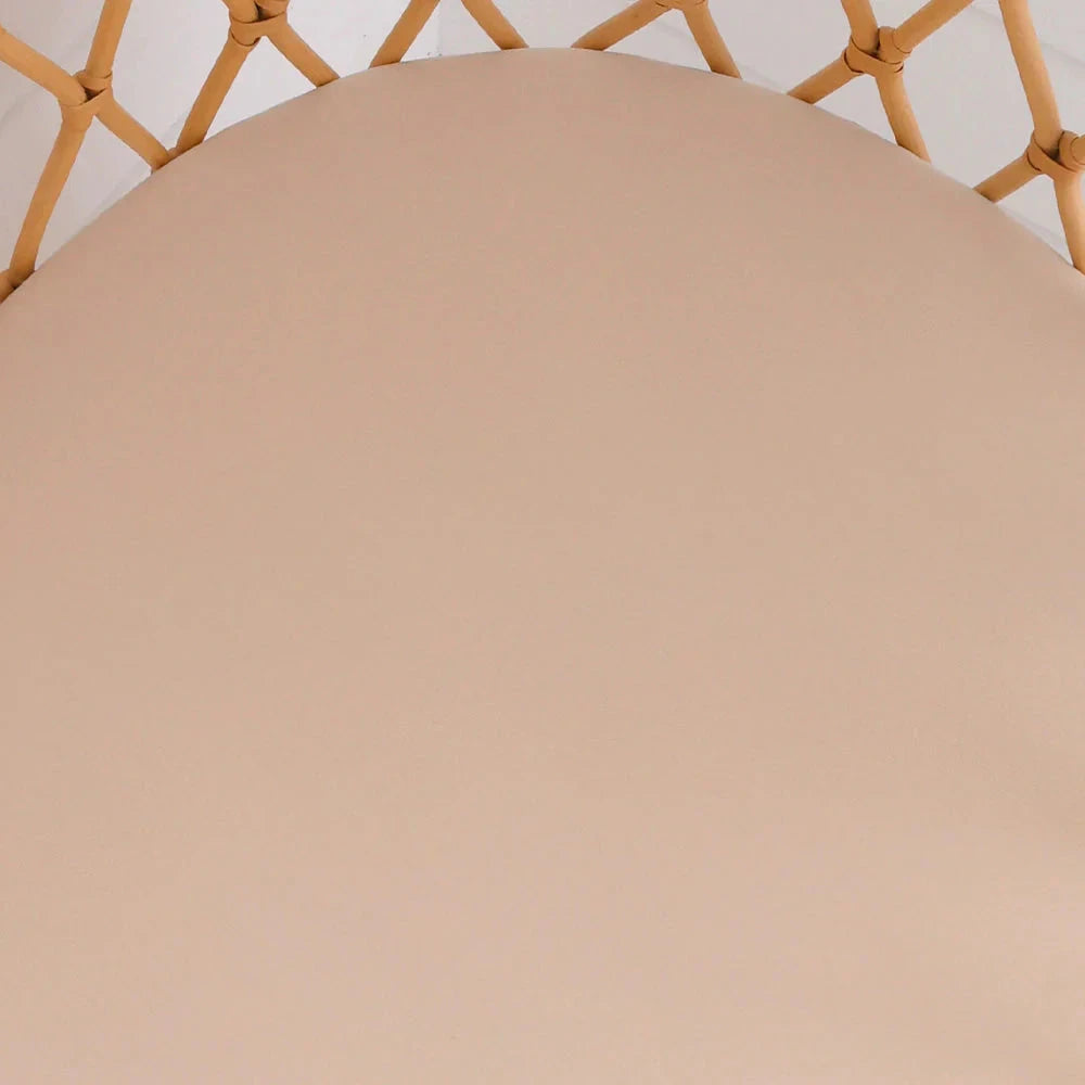 Snuggle Hunny - Organic Bassinet Sheet | Babyccino Bassinet Sheet Snuggle Hunny 