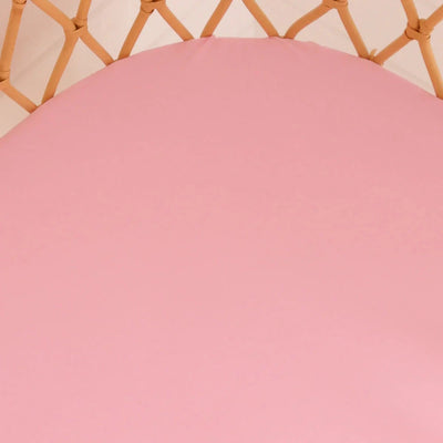 Snuggle Hunny - Organic Bassinet Sheet | Bubblegum Bassinet Sheet Snuggle Hunny 