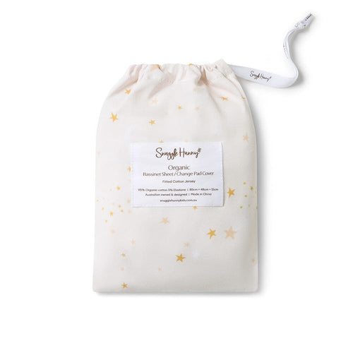 Snuggle Hunny -  Organic Bassinet Sheet | Stardust