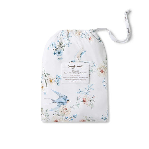 Snuggle Hunny - Organic Bassinet Sheet | Sweet Swallows