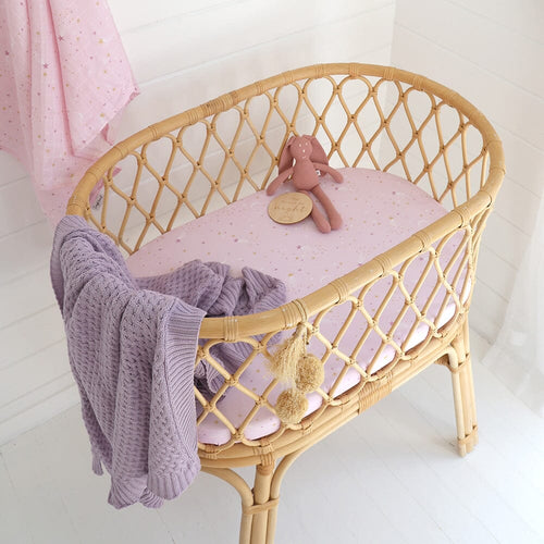 Snuggle Hunny - Organic Bassinet Sheet | Twinkle