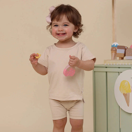 Snuggle Hunny - Organic Bike Shorts | Babyccino
