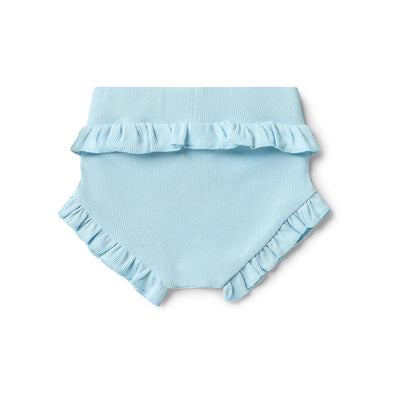 Snuggle Hunny - Organic Bloomers | Baby Blue Bloomers Snuggle Hunny 