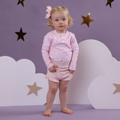 Snuggle Hunny - Organic Bloomers | Baby Pink Bloomers Snuggle Hunny 