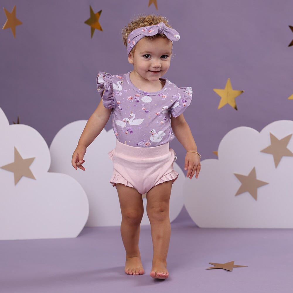 Snuggle Hunny - Organic Bloomers | Baby Pink Bloomers Snuggle Hunny 