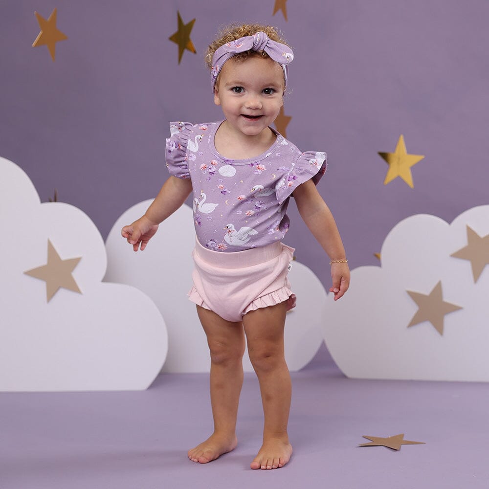 Snuggle Hunny - Organic Bloomers | Baby Pink Bloomers Snuggle Hunny 