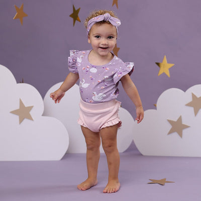 Snuggle Hunny - Organic Bloomers | Baby Pink Bloomers Snuggle Hunny 