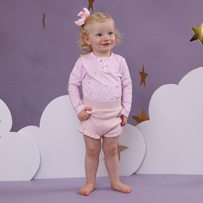 Snuggle Hunny - Organic Bloomers | Baby Pink Bloomers Snuggle Hunny 