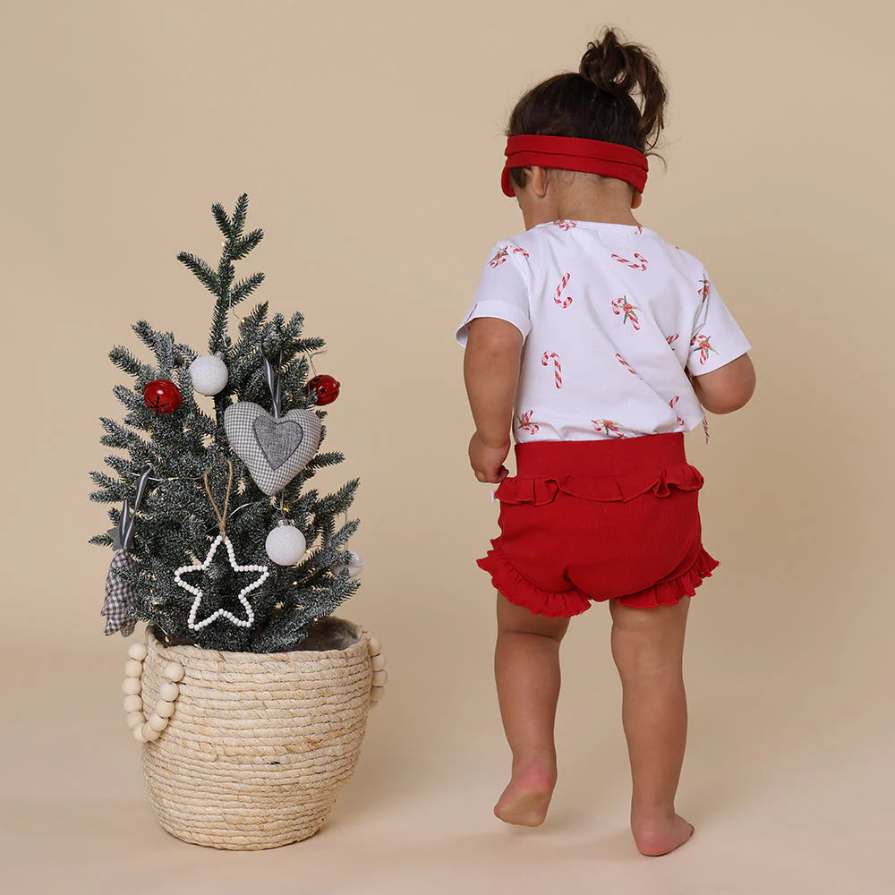 Snuggle Hunny - Organic Bloomers Red Bloomers Snuggle Hunny 