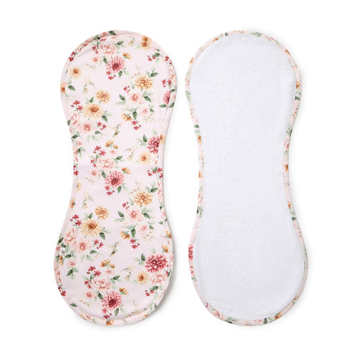 Snuggle Hunny - Organic Cotton Burb Cloth | Birds & Blooms