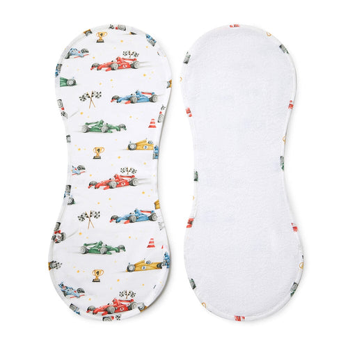 Snuggle Hunny - Organic Cotton Burb Cloth | Little Racers
