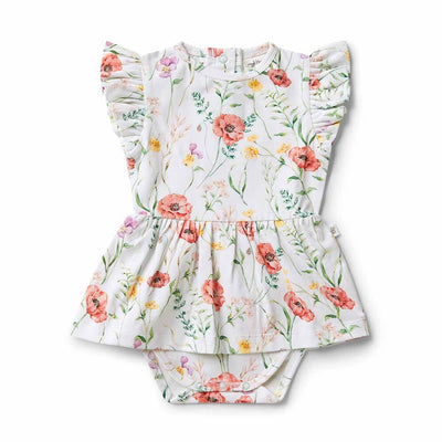 Snuggle Hunny Organic Dress - Meadow Short Sleeve Dress Snuggle Hunny 