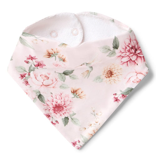 Snuggle Hunny - Organic Dribble Bib | Birds & Blooms