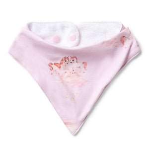 Snuggle Hunny - Organic Dribble Bib - Unicorn