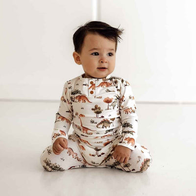 Snuggle Hunny Organic Growsuit - Dino Growsuit Snuggle Hunny 