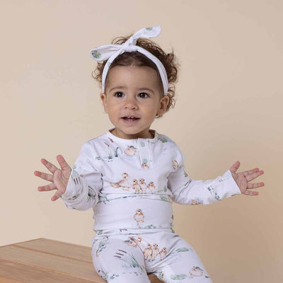 Snuggle Hunny Organic Growsuit - Duck Pond Growsuit Snuggle Hunny 