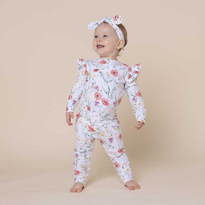 Snuggle Hunny Organic Growsuit - Meadow Growsuit Snuggle Hunny 