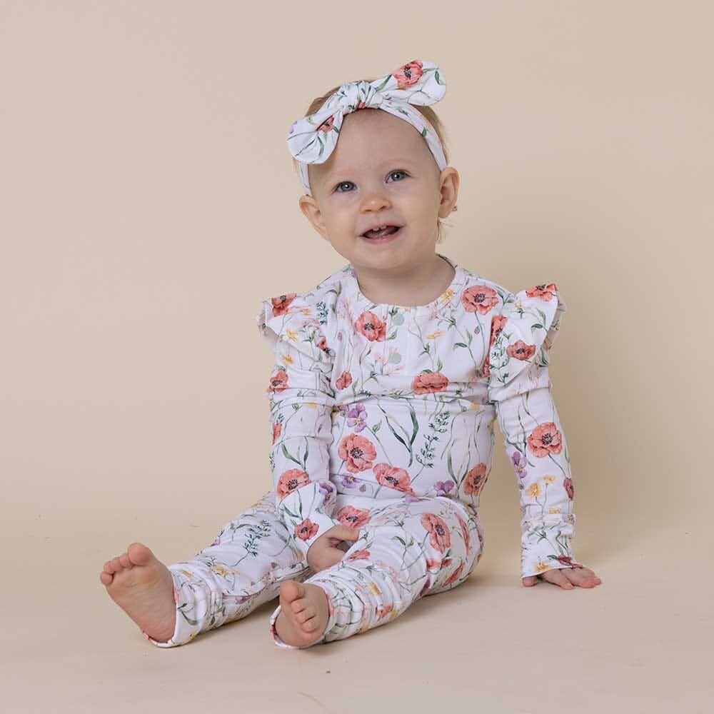 Snuggle Hunny Organic Growsuit - Meadow Growsuit Snuggle Hunny 