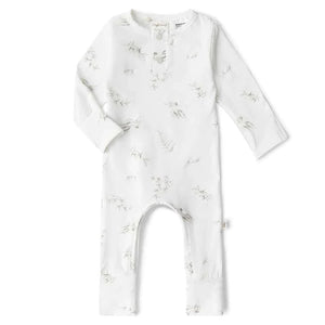 Snuggle Hunny - Organic Growsuit - Silver Gum