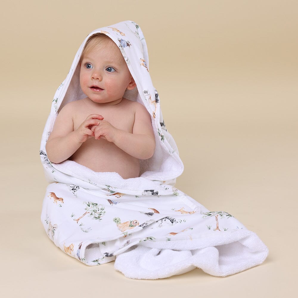 Snuggle Hunny - Organic Hooded Baby Towel | Dog Park Towel Snuggle Hunny 