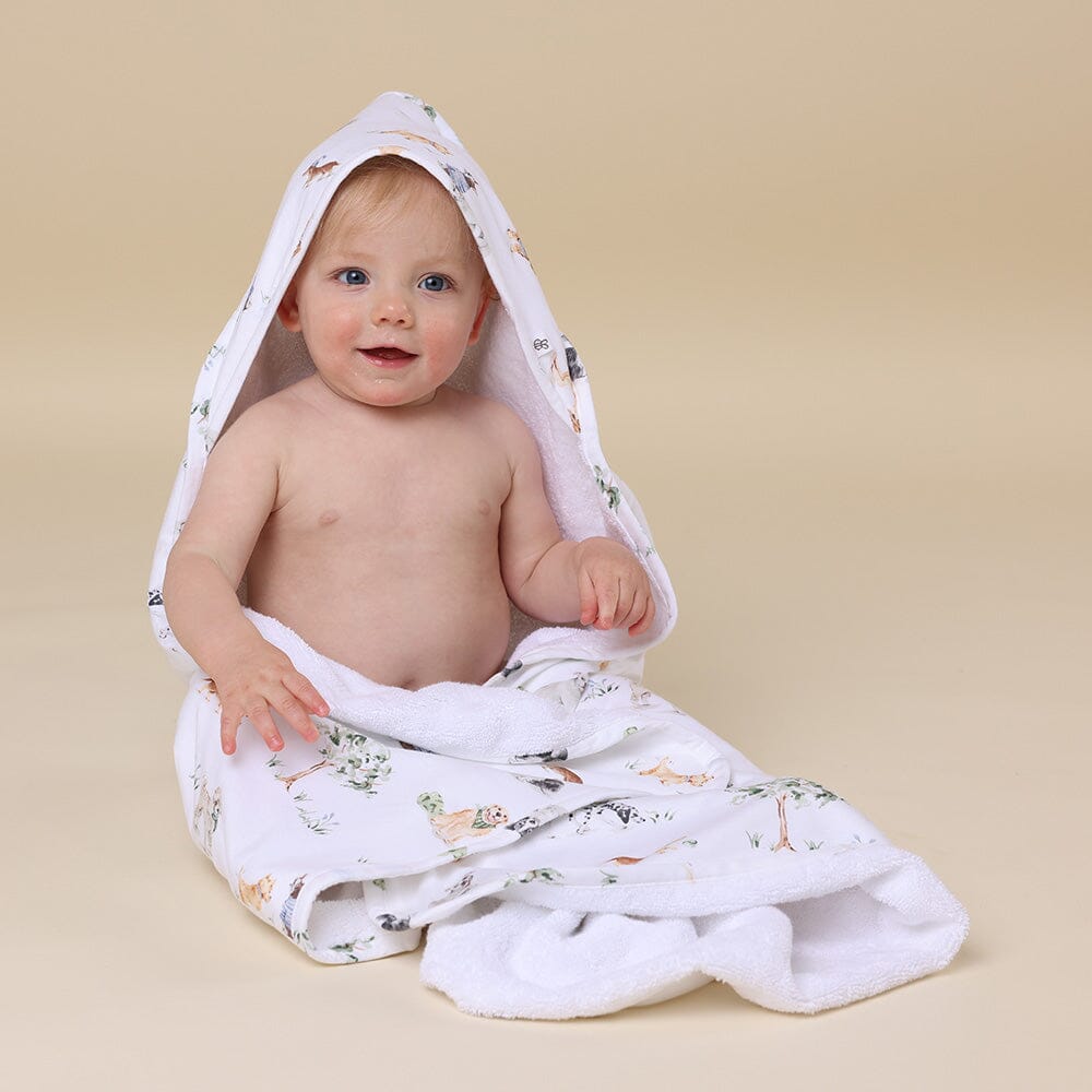 Snuggle Hunny - Organic Hooded Baby Towel | Dog Park Towel Snuggle Hunny 