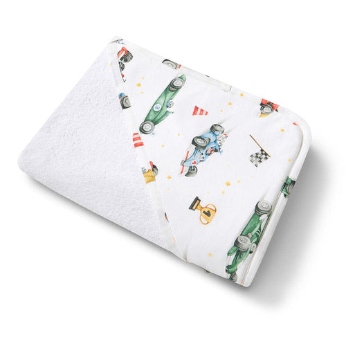 Snuggle Hunny - Organic Hooded Baby Towel | Little Racers