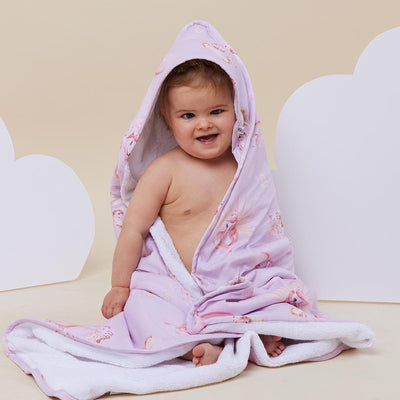 Snuggle Hunny Organic Hooded Baby Towel - Unicorn Towel Snuggle Hunny 