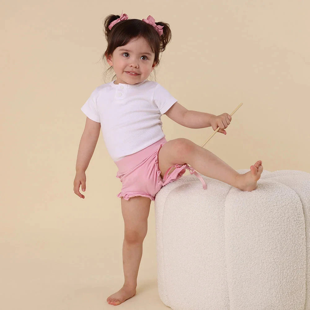 Snuggle Hunny - Organic Jersey Bloomers | Bubblegum Bloomers Snuggle Hunny 