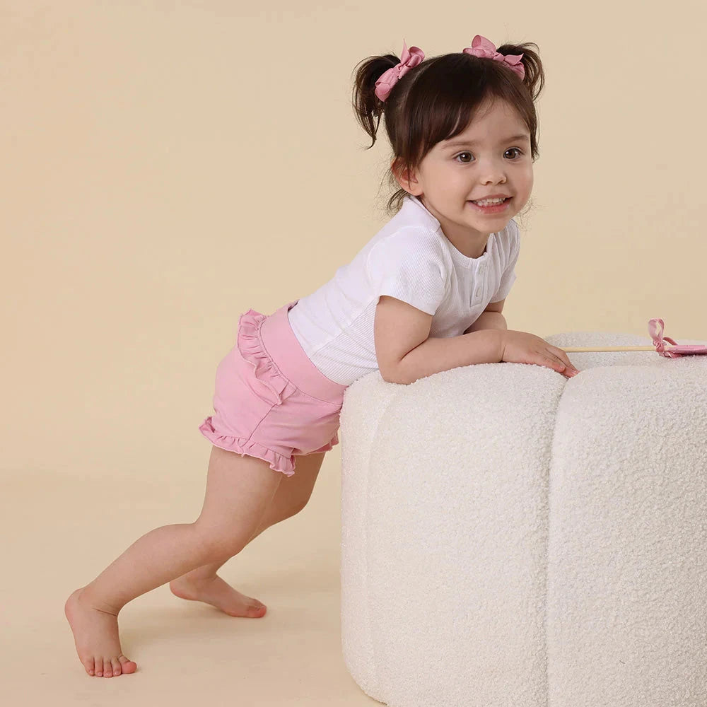 Snuggle Hunny - Organic Jersey Bloomers | Bubblegum Bloomers Snuggle Hunny 