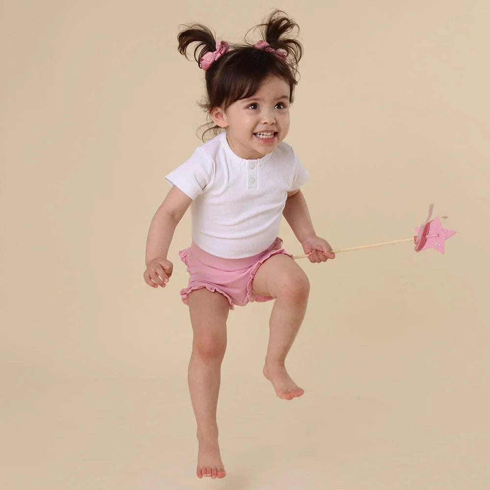 Snuggle Hunny - Organic Jersey Bloomers | Bubblegum Bloomers Snuggle Hunny 