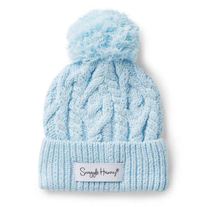 Snuggle Hunny - Organic Knit Beanie - Baby Blue