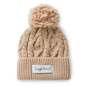 Snuggle Hunny - Organic Knit Beanie - Hazelnut