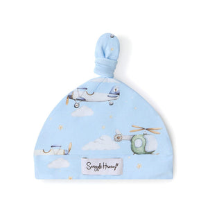 Snuggle Hunny - Organic Knotted Beanie | Taking Flight