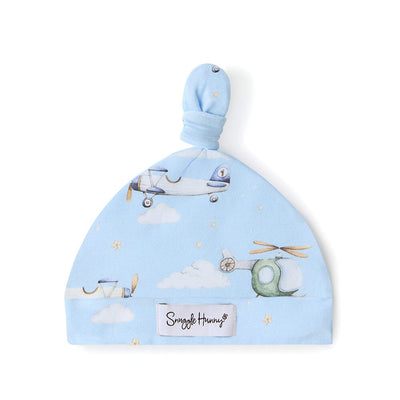 Snuggle Hunny - Organic Knotted Beanie | Taking Flight Beanie Snuggle Hunny 