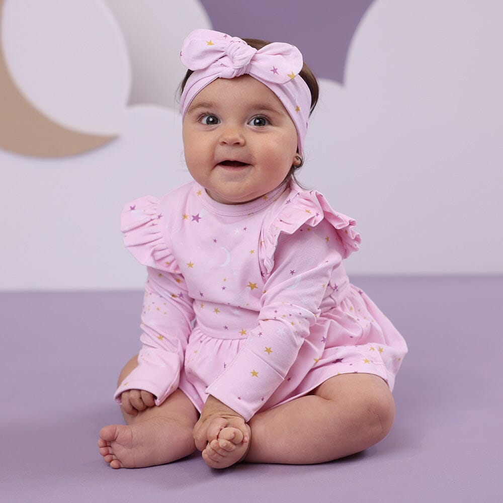 Snuggle Hunny - Organic Long Sleeve Dress | Twinkle Long Sleeve Dress Snuggle Hunny 